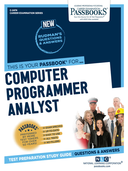 Title details for Computer Programmer Analyst by National Learning Corporation - Available